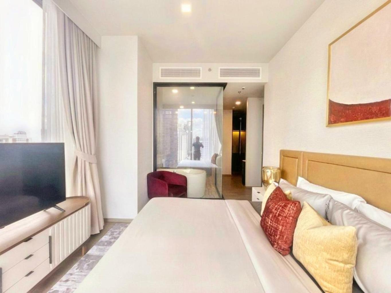 Appartement Entire Luxury Modern Location Nana Asoke 65sqm 2 Bed 2 Bathroom Sleeps 4 Bangkok